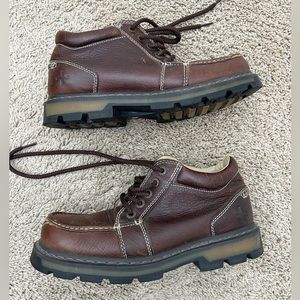 Vintage Doc Martens Boots Mens Size 11 Brown Leather